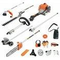 thumbnail image 2 of PROYAMA 26cc 6 in 1 Multi Functional Trimming Tools, Gas Hedge Trimmer, Weed Eater, String Trimmer, Brush Cutter, Edger, Pole Saw Chainsaw Pruner with Extension Pole, 2 of 4