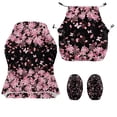 thumbnail image 6 of Jeiento Cherry Blossoms Gaming Chair Seat Cover with Armrest Covers, Stylish Office Chairs Slipcover Butterfly Stretchable Non Slip Seat Cushion Protectors for Home, Office Decor, 6 of 7