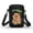 Capybara Design, variant on Floral Cell Phone Purse, Adjustable Shoulder Strap Crossbody Bag Double Zipper Mini Phone Purse for Travel Shop