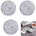 thumbnail image 1 of Posavasos de cerámica con almohadilla absorbente de barro de diatomeas, aptos para oficinas en el hogar y bares, 3 piezas (005) ER, 1 of 5