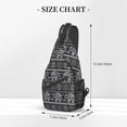 thumbnail image 3 of Sling Bag, Wild Horses Crossbody Sling Backpack Travel Hiking Chest Bag Daypack For Purses Shoulder Body Bag Women Men'S, 3 of 7