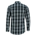 thumbnail image 6 of Renegade Flannel Men Motorcycle Plaid Shirt All Season Sporty CE Approved Armors Long Sleeve Bikers Shirt with Zipper, 6 of 9