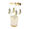 thumbnail image 4 of TISHITA Ornament Rotating Candle Holder Birthday Presents Decoration Home Decor Tea Light Candle Holder for Tabletop Dining Room Shop, 4 of 8