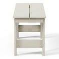 thumbnail image 5 of WestinTrends Ashore Outdoor HDPE 48" Modern Backless Patio Bench, Sand, 5 of 16