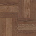 thumbnail image 1 of FloorPops FP3324 Parquet Peel & Stick Floor Tiles, Brown, 1 of 1