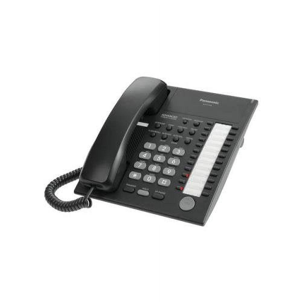Panasonic KX-T7730 Telephone Black, 12 Key System, LCD Display