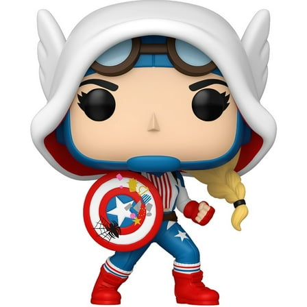 FUNKO POP! Marvel: Spider-Gwen Gwenverse - Captain America Gwen