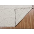 thumbnail image 6 of Casavani Hand made Pure Cotton Yoga Garden Rug, Beige 12x15 feet, 6 of 6