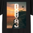 thumbnail image 2 of Outer Banks OBX3 Men's Black Crew Neck Short Sleeve T-shirt
-Medium, 2 of 7