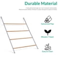 thumbnail image 4 of 2 Pack Chicken Coop Roosting Ladder - Sturdy Galvanized and Log Stand Chicken Perch - Ideal Backyard Poultry Accessory - 56'' L x - Chicken Toy and Coop Essential, 4 of 4