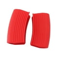 thumbnail image 1 of Toystoory Guantes de silicona resistentes al calor para ollas calientes, guantes con mango aislados antideslizantes para hornear, cocina, comedor, Cocina y Comedor Rojo Toystoory  HA072905-01, 1 of 6