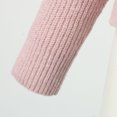 thumbnail image 4 of Vedolay Sweaters for Women Trendy Womens Casual Crew Neck Long Sleeve Pullover Knit Sweaters Jumper Tops,Pink XXL, 4 of 5