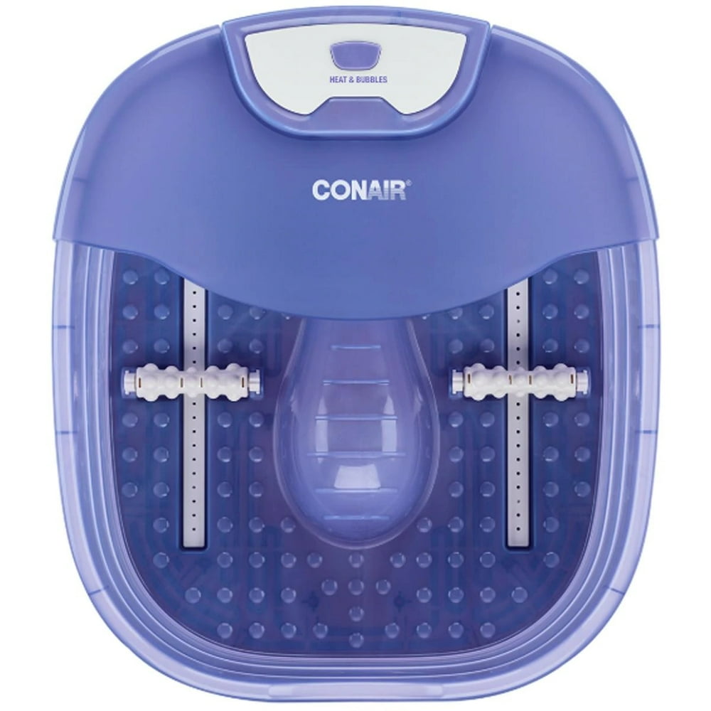 conair foot spa with massage bubbles and heat