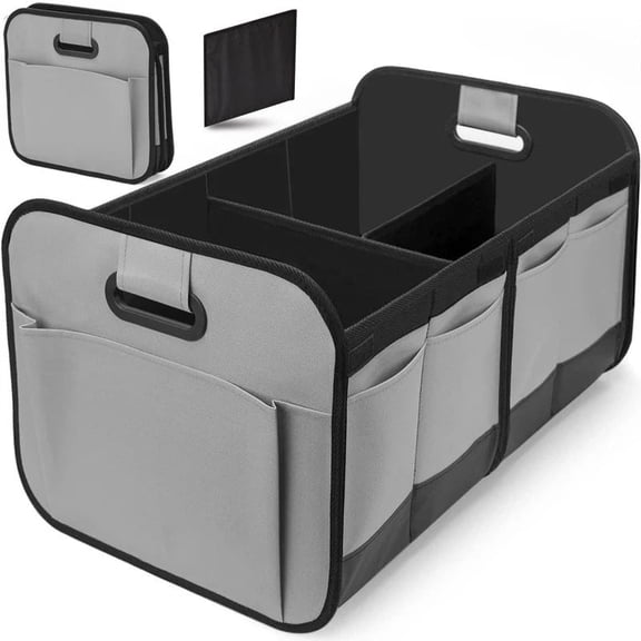 Jinkey® Large Collapsible Car Trunk Organizer with 3mm Reinforced Bottom
