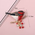 thumbnail image 3 of Broche lindo Pin l Bird Zulema broche Mujeres accesorios de joyería 4x3,5 cm, 3 of 7