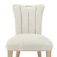 thumbnail image 5 of Michael Amini La Rachelle Dining Side Chair in Champagne Ivory Jacquard Set of 2, 5 of 13