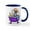 White/Navy Inside, variant on CafePress - Schnauzer Bath Mugs - 11 oz Ceramic Mug - Novelty Coffee Tea Cup