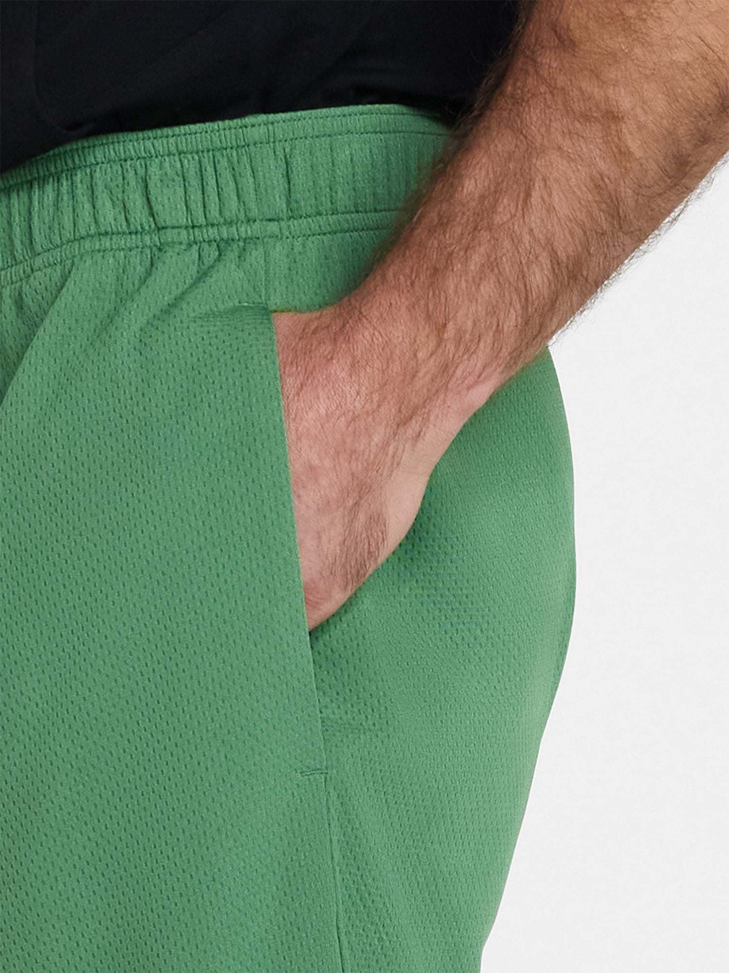 Athletic Works Men's and Big Men's Active Mesh Shorts, 9" Inseam, Sizes XS-5XL