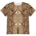 thumbnail image 1 of Halloween Rattlesnake Snake Snakeskin Costume All Over Youth T Shirt, 1 of 2