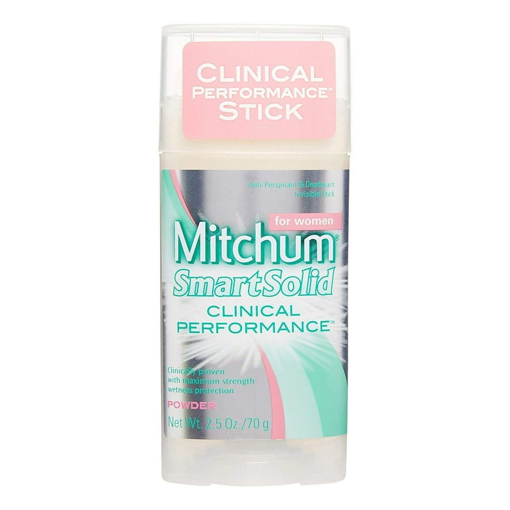 Mitchum For Women Smart Solid AntiPerspirant Deodorant Powder 2.50 oz