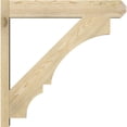 thumbnail image 3 of Ekena Millwork 6"W x 30"D x 30"H Balboa Rough Sawn Craftsman Outlooker, Douglas Fir, 3 of 4