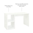 thumbnail image 6 of Linon Duhon Writing Desk with 2-Cube Storage, 48.7" Wide, White, 6 of 18