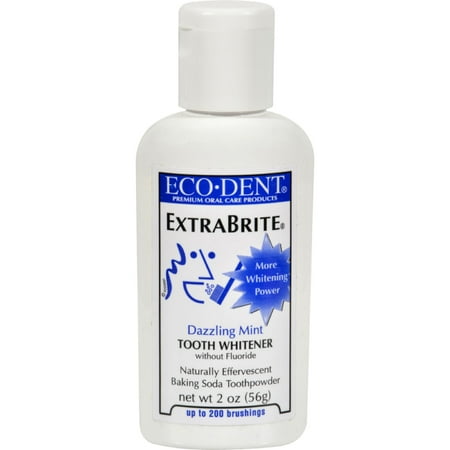 Tooth Powder - Eco-Dent Toothpowder Xtra-Brite - Fluoride Free - 2 oz
