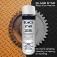 thumbnail image 2 of BLACK STAR Rust Converter - Converts Rust on Any Steel Surface - 3x1Aerosol Spray Can, 2 of 5