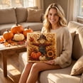 thumbnail image 6 of Autumn Pearl Painting Kit, 5D Rhinestone Pumpkin Diamond Bead Craft for Adult Beginners, Calming Fall DIY Pearl Wall Art for Thanksgiving Holiday Gifting, 6 of 6