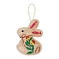 thumbnail image 4 of 8PCS Easter Decorations Felt Bunny and Egg Hanging Ornaments for Spring Holiday Home Decor, Easter Decor Cute Rabbit Pendants for Tree Door Window Display, 4 of 9