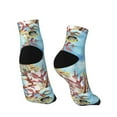 thumbnail image 4 of Bingfone Sea And Fish Design Patterned Men'S Women'S Casual Cotton Socks, 4 of 9
