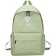 thumbnail image 1 of Mochila De Mujer Bolso De Hombro, Bolso Escolar con Bordado De Flores De Margarita para Adolescente Mochila De Viaje para Estudiantes Mochila Verde, 1 of 5