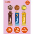 thumbnail image 2 of Dang Bar, 3 Flavor Variety Pack, Keto, Low Sugar, Plant Based, Gluten Free, 1.4 oz, 12 Ct Pack Of 6, 2 of 10