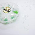 thumbnail image 4 of 6D Green Color Lashes, 1000 Premade Volume Fans, Eyelash Extensions. Handmade! D Curl - 9 to 16mm, 4 of 5