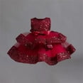 thumbnail image 2 of Coerni Baby Girl Pageant Dress Sequins Dress Toddler Flower Wedding Birthday Party Gown Dresses 12 Months Clothes Girls, 2 of 8