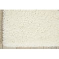 thumbnail image 5 of Nourison Malibu Shag Solid Shag Ivory 5'3" x 7'3" Area Rug, (5' x 7'), 5 of 8