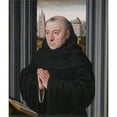 thumbnail image 2 of David, circle ofÂ Gerard 15x17 Gold Ornate Wood Framed with Double Matting Museum Art Print Titled - Portrait of a Monk, 2 of 4