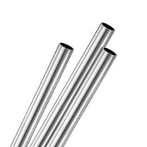 Uxcell 3Pack 316 Stainless Steel Tube, 5mm OD 0.5mm Wall Thick 300mm L Straight Tubing