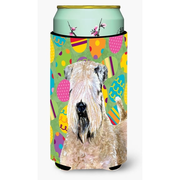 Wheaten Terrier Soft Coated Easter Eggtravaganza Tall Boy Hugger