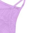 thumbnail image 4 of ZQUUVOU Women's Cotton Linen Spaghetti Strap Loose Fit Tank Solid Color Camisoles Beach Vacation Clothes Purple (3XL), 4 of 6