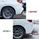 thumbnail image 2 of Car Rear Bumper Lip Diffuser Splitter Winglet Apron Spoiler for 3 Series X3 G01 2018-2021 Carbon Fiber, 2 of 5