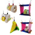 thumbnail image 2 of Hazel Tech Bird Hammock, Warm Parrot Hanging Bed Swing Toys Bird Nest House Toy for Parakeet Cockatiel Conure Lovebird Finch Parrots Cage Perch, 2 of 5