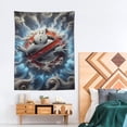 thumbnail image 4 of Ghostbusters Logo Tapestry Luxury Wall Hanging Tapestries Decoration For Living Room Bedroom Dormitory Mural Blanket Wall Art Tapestry, 4 of 8