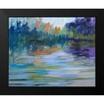 thumbnail image 2 of Schmidt, Jane 18x15 Black Modern Framed Museum Art Print Titled - Waterways VI, 2 of 5