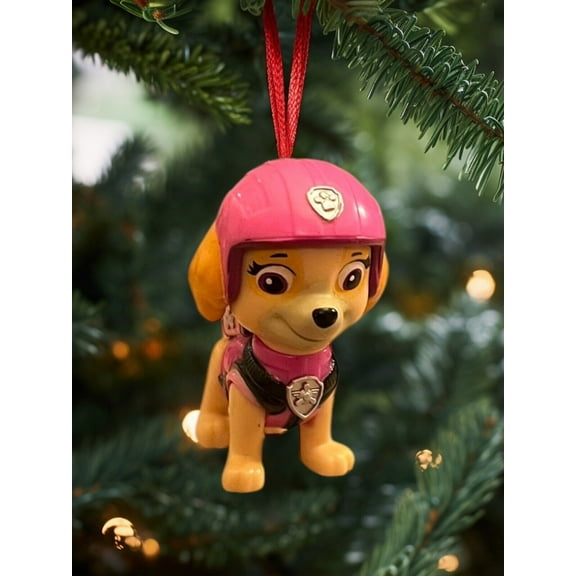 Ornament  PUP SKYE Figure Figurine Charm 3” Dangler Gift New Holiday