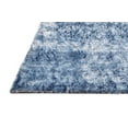 thumbnail image 4 of Freya Plush Shag Rug with Metallic Sheen, Platinum/Gray, 2ft-6in x 6ft, Runner, 4 of 8