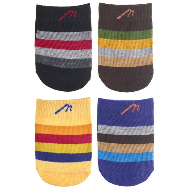 Download Mabua - STRIPED HALF TOE NO SHOW LINER SOCKS MENS WOMENS ...