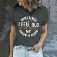 thumbnail image 3 of Fesfesfes Girls Crop Top Women Funny Printed Pattern Casual Fashion Soild Color Short Sleeve Tops Blouse Women Short Sleeve Tops L(US:8), 3 of 7