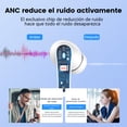 thumbnail image 2 of V5.4 Auriculares Bluetooth Inalámbricos, Auriculares Bluetooth 60 Horas de Batería con Cancelación de Ruido Llamadas Claras Micrófono Incorporado Resistente al Agua IPX7, 2 of 7