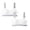 White 2PCS, variant on SHenli Seamless Training Bra for Girls - Ultra Comfort, No-Show Design with Removable Padding, 5-Pack Bras for Everyday Wear